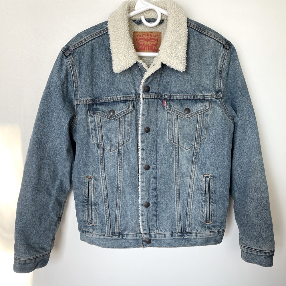 Levi Strauss & Co. Sherpa Jean Jacket Men’s M